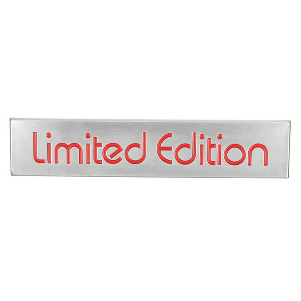 Limited Edition Style Emblem 3D Car Body Trim Decal Sticker Badge Accessories 